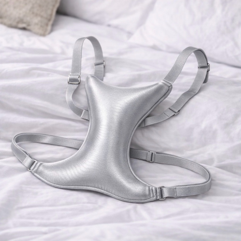 Chest Wrinkle Pillow for Side Sleepers | Anti-Aging Décolletage Support NEW - Picture 4 of 8
